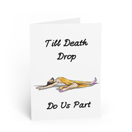 Till Death Do Us Part Premium Gay Greeting Card